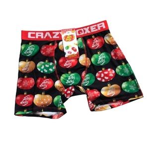 Christmas Ornaments Jelly Belly Men’s Crazy Boxers